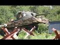 Sherman M4A3 Tanks in  reenactment at The Overlord Show 2024