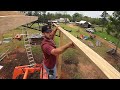 Building a Huge Farm Shed - FULL BUILD