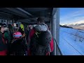 Ski ASMR -  Les Arcs  to  La Plagne  FULL Ski trip !  Paradiski Ski area ! French Alps 🇫🇷