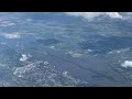 Eurowings Airbus A319 take off - Hamburg - Manchester 4/7/24 (Great views of Hamburg)