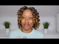 How To | Quick Perm Rod Set | Blown Out Natural Hair