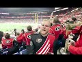 National Championship 2022 | Ringo 'Pick 6' Interception from the Redcoat Band's Perspective