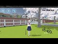 High School Simulator 2018・Skirt Physics test 2