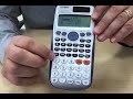 Casio Calculator Tables for Polynomials