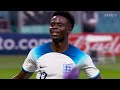 Bukayo Saka's First World Cup Goal | 2022 FIFA World Cup