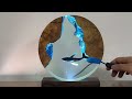 Making an Underwater Epoxy Lamp With a Whale Figure / Epoxy Art