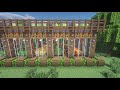 ⚒️Minecraft: 🌱 How to Build a Large-capacity greenhouse house 🌾  | 마인크래프트 건축 : 대용량 온실하우스 만드는 방법