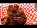 Smoked and Fried Chicken Wings with Mama Fried