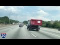 I-20 East - Atlanta - Georgia - Highway Drive