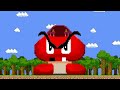 Super Mario Bros. but Mario and Yoshi touches everything it turns into FIRE | Game Animation