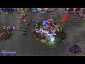 Heroes Of The Storm - Illidan ending the core(low hp) - 1v3