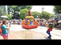 Disneyland Parade In Hong Kong 2023 | Pixar Water Play Street Party Full Tour in 4K | @travelingartasty