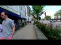 ( 4k ) Broadway Walk About Saratoga Springs, NY September 4th 2021