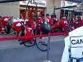 Ferrari practice Pit stop Canadian GP 2012