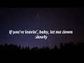 Let Me Down Slowly by Alec Benjamin | Full English Song Lyrics