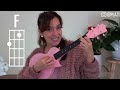 YOUR FIRST UKULELE LESSON (Taught by a music teacher!)