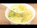 Egg Drop Soup Recipe | Egg Flower Soup Recipe