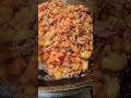 Ground pork woth carrots and potatoes pwedeng pang Empanada diba