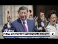 Russia's President Putin visits China's President Xi Jinping