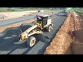 Wonderful Liugong Motor Grader Spreading Gravel Techniques Foundation Activities Building Roads
