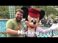 Doing Impressions to Characters at Disneyland