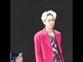 SHINee Key (look at his catwalk) #fashionista #armyman #kimkibum #shineekey #2019 #2020