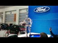 Washington auto show Ford talking Robot