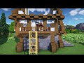 Minecraft | a Medieval House for a Stone Mason