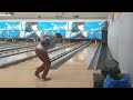 Me bowling two-handed again