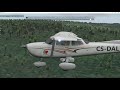 X-Plane 11.41 - Cessna 172SP REP - VFR Coimbra - Viseu