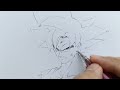 How to draw Goku Ultra Instinct