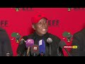 EFF Briefing | Umbutho i-EFF unike ingxelo ngezigqibo zayo ngorhulumente wobumbano #iindabazethu