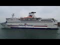 Brittany Ferries Bretagne leaving Portsmouth