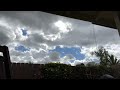 Passing Clouds Escondido CA sky 3/4/2022 backyard_zen