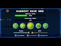 Day 1 of trying to verify the hardest blue orb in Geometry Dash.