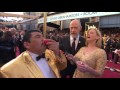 Guillermo on the 2016 Oscars Red Carpet