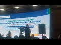 Palabras de  Mintrabajo Gloria Inés Ramírez en el Foro iberoamericano de formalización laboral 2022