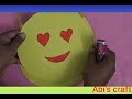 How to make emoji costume for emoji or yellow day in schools..😍😎☺️ @abisvlog403