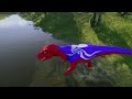 Hunting Jurassic world Evolution2, King Kong T-rex Octopus Giganotosaurus Spinosaurus Mosasaurus