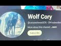 Wolf Cory into