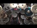 Toto   Rosanna   Drum Set Cover   Overhead Camera   3 17 24