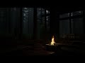 Rainy at Night in Forest | Sleep and Relaxing with Rain sounds