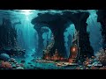 해저 도시 / Under the Sea / 海底都市 – 편안한 판타지 앰비언트 음악 / Fantasy Ambient [ ASMR ] 바다 수중음 소리, 스쿠버 호흡소리