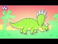ABC dinosaurs | Learn the ABC with 26 dinosaurs for children | Dino ABC for kids
