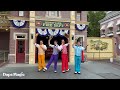 Dapper Dans and Cruella at Disneyland 4K