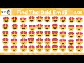 Find The Odd One Out | Emoji Quiz | Easy, medium, hard