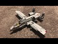 Custom Lego A-10 Warthog