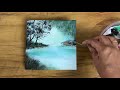 Easy Landscape in Acrylic | Beginner Friendly | Enjoy The Full Process