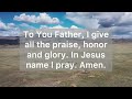 A Short Prayer to God - Lord, Help Me to Remember that You Are Always With Me - Christian Prayer