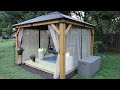 How to Build an EASY Floating Deck For Your Yard! - Thrift Diving